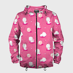 Мужская ветровка Милые котики