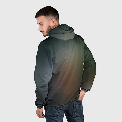 Мужская ветровка Metro Exodus / 3D-Белый – фото 4