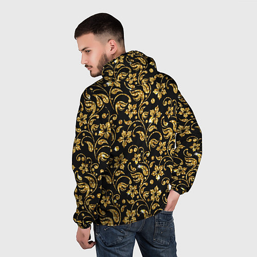 Мужская ветровка Люкс / 3D-Белый – фото 4