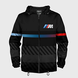 Ветровка с капюшоном мужская BMW: Brand Lines, цвет: 3D-черный