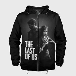 Ветровка с капюшоном мужская The Last of Us: Black Style, цвет: 3D-черный