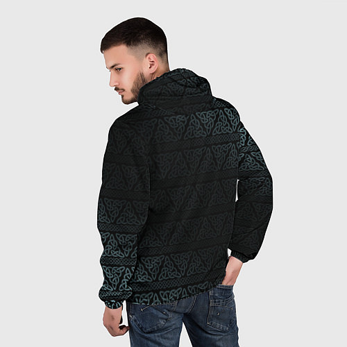 Мужская ветровка Odinn / 3D-Черный – фото 4