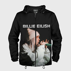Ветровка с капюшоном мужская BILLIE EILISH, цвет: 3D-черный