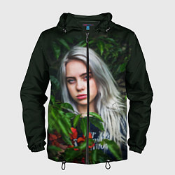 Ветровка с капюшоном мужская BILLIE EILISH, цвет: 3D-черный