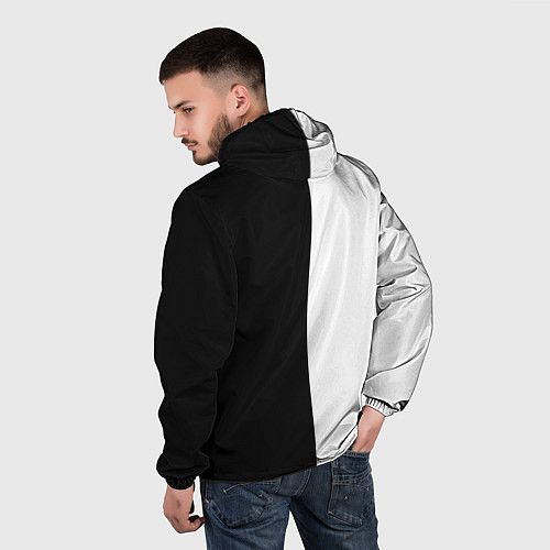 Мужская ветровка Monokuma / 3D-Белый – фото 4