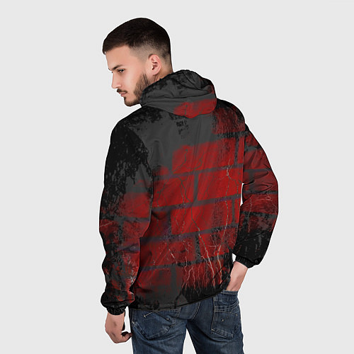 Мужская ветровка Street Fighter / 3D-Белый – фото 4