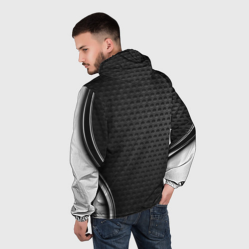 Мужская ветровка MERCEDES-BENZ / 3D-Белый – фото 4