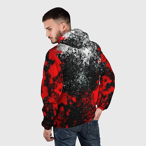 Мужская ветровка UMBRELLA CORP / 3D-Белый – фото 4