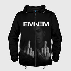 Ветровка с капюшоном мужская EMINEM, цвет: 3D-черный