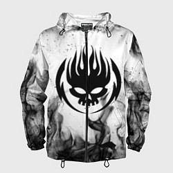 Ветровка с капюшоном мужская THE OFFSPRING, цвет: 3D-черный