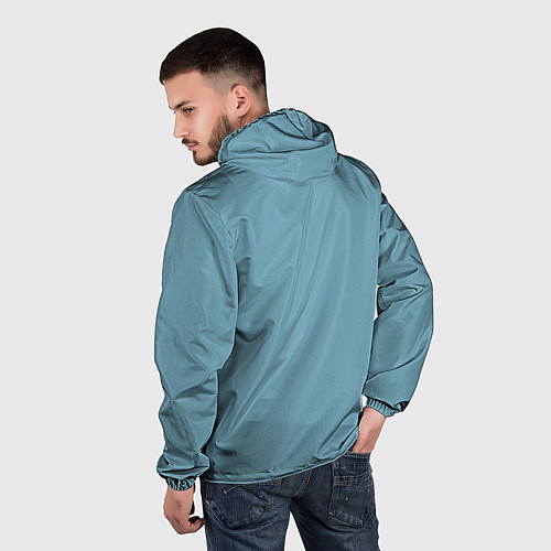 Мужская ветровка Billie Eilish / 3D-Белый – фото 4