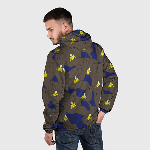 Мужская ветровка РАК / 3D-Черный – фото 4