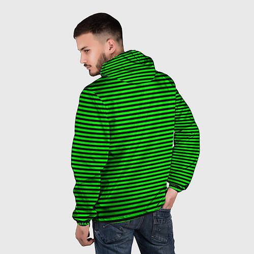 Мужская ветровка BILLIE EILISH / 3D-Белый – фото 4