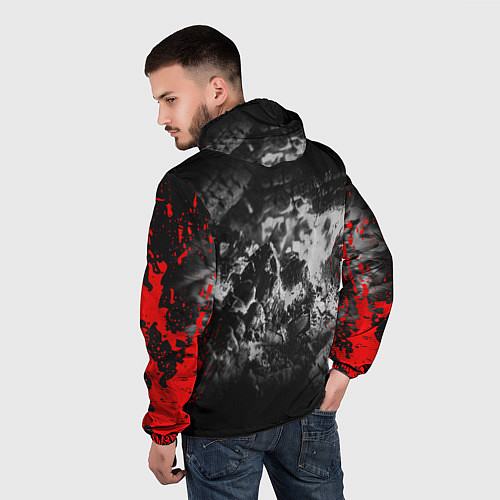 Мужская ветровка CHICAGO BULLS / 3D-Белый – фото 4