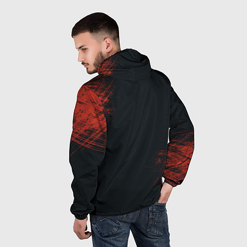 Мужская ветровка BLACKPINK / 3D-Белый – фото 4