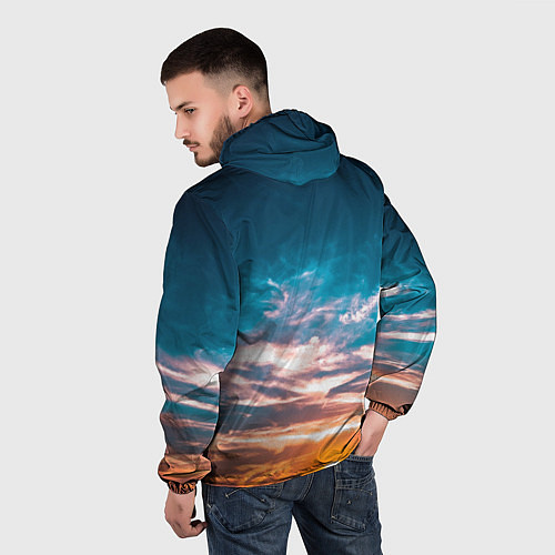 Мужская ветровка BlackPink / 3D-Белый – фото 4