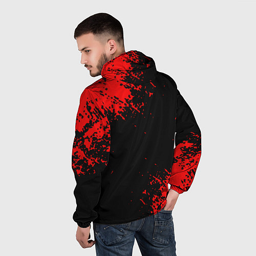 Мужская ветровка The Witcher / 3D-Белый – фото 4