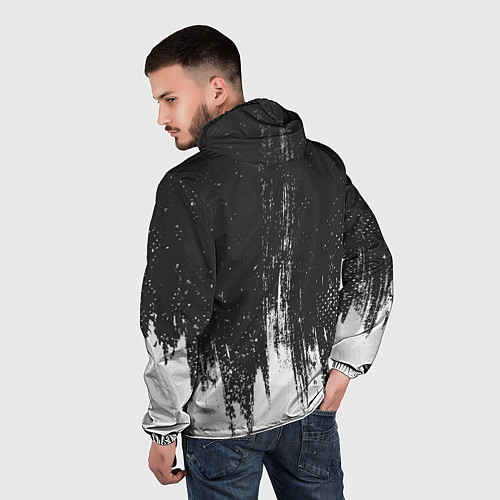 Мужская ветровка MARILYN MANSON М МЭНСОН / 3D-Белый – фото 4