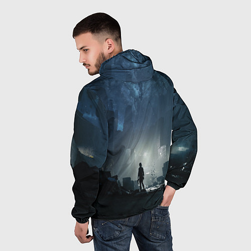 Мужская ветровка Control Контрол / 3D-Черный – фото 4