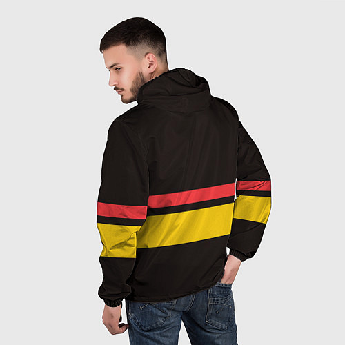 Мужская ветровка СБОРНАЯ ГЕРМАНИИ / 3D-Белый – фото 4