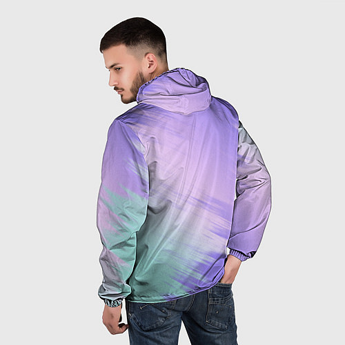 Мужская ветровка AMONG US GRADIENT / 3D-Белый – фото 4