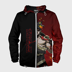 Ветровка с капюшоном мужская Hades, цвет: 3D-белый