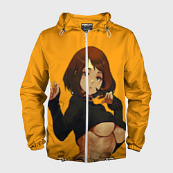 Мужская ветровка Uraraka Ahegao Урарака