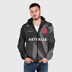 Ветровка с капюшоном мужская Astralis Jersey Pro 202122, цвет: 3D-черный — фото 2