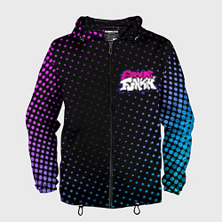 Ветровка с капюшоном мужская Friday Night Funkin, цвет: 3D-черный