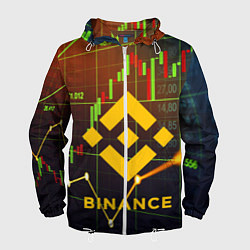 Мужская ветровка BINANCE БИНАНС БАНАН