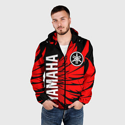 Ветровка с капюшоном мужская YAMAHA ЯМАХА МОТОСПОРТ, цвет: 3D-черный — фото 2