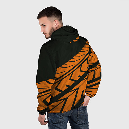 Мужская ветровка ORANGE KTM КТМ Z / 3D-Белый – фото 4