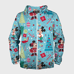 Мужская ветровка Mickey and Minnie pattern