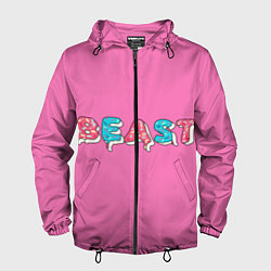 Мужская ветровка Mr Beast Donut Pink edition