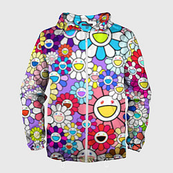 Мужская ветровка Цветы Takashi Murakami