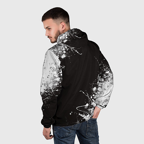 Мужская ветровка Год тигра2022 / 3D-Черный – фото 4