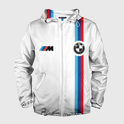 Мужская ветровка БМВ 3 STRIPE BMW WHITE