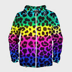 Мужская ветровка Leopard Pattern Neon