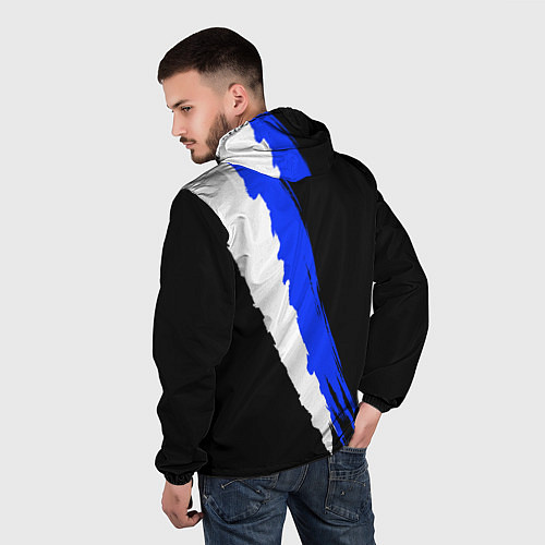 Мужская ветровка ЧАНГАН - CHANGAN - DOUBLE LINE / 3D-Черный – фото 4