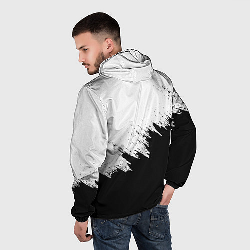 Мужская ветровка ДЗЮДО КУДО JUDO / 3D-Белый – фото 4