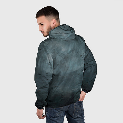 Мужская ветровка Leos Падший Ангел Одиночества / 3D-Белый – фото 4