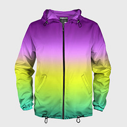 Мужская ветровка Multicolored Ombre gradient