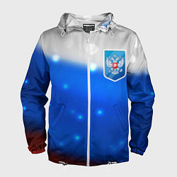 Мужская ветровка Герб России Blue
