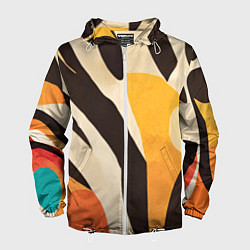 Мужская ветровка Сафари узоры