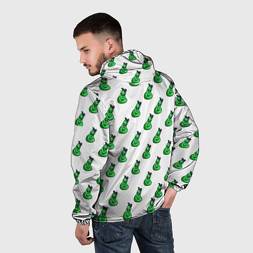 Мужская ветровка Капитошка / 3D-Черный – фото 4