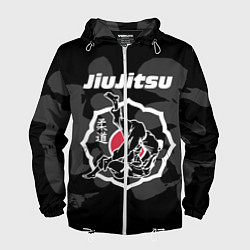 Мужская ветровка Jiu-jitsu throw logo