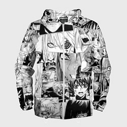 Мужская ветровка D Gray man pattern