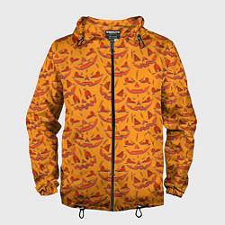 Мужская ветровка Halloween Pumpkin Pattern