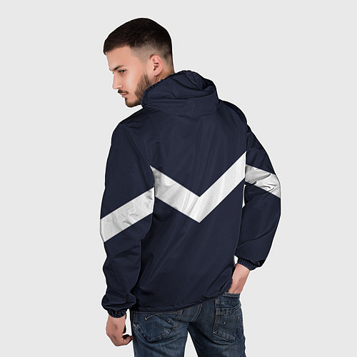 Мужская ветровка Always in sports - FIRM / 3D-Белый – фото 4