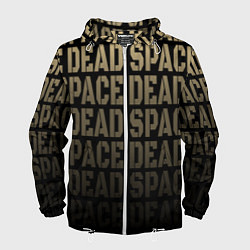 Ветровка с капюшоном мужская Dead Space или мертвый космос, цвет: 3D-белый